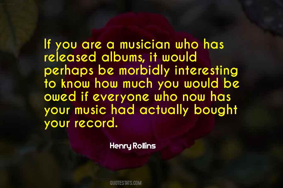 Music Record Quotes #30222