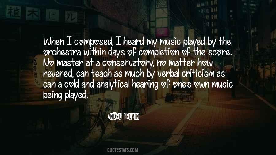 Music Score Quotes #605972