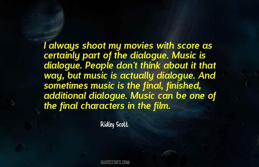 Music Score Quotes #925895