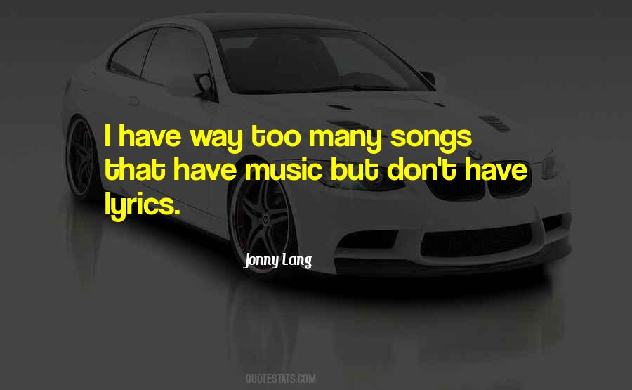 Music Song Quotes #5466