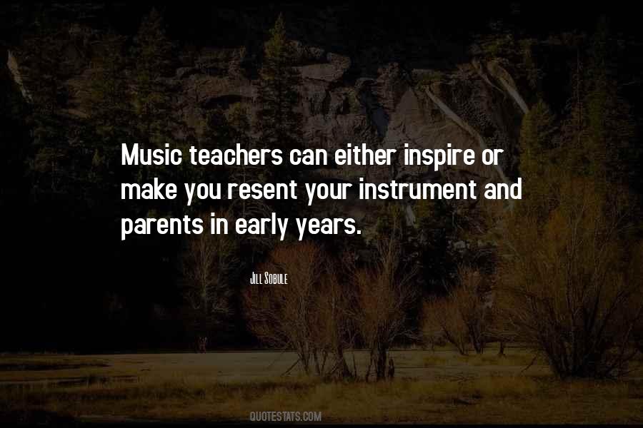 Music Teacher Quotes #309322