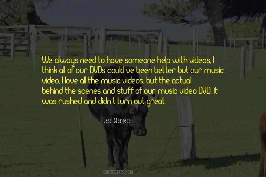 Music Video Quotes #1583246
