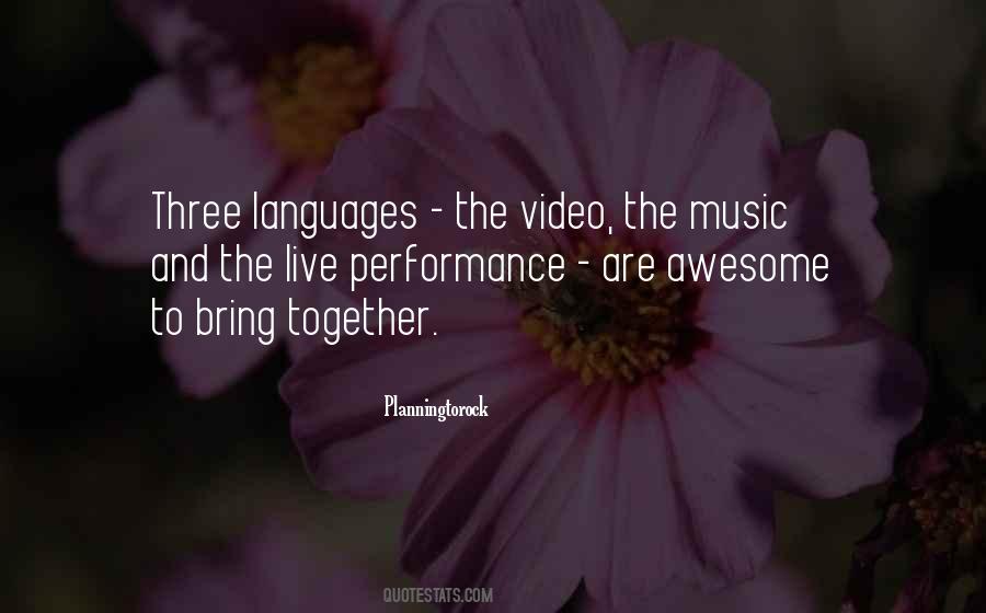 Music Video Quotes #228853