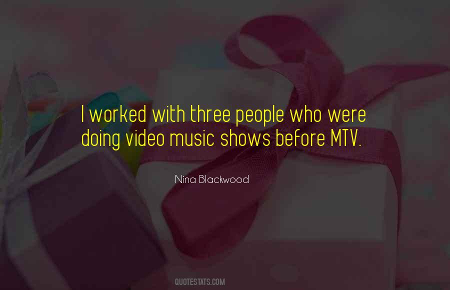 Music Video Quotes #527978