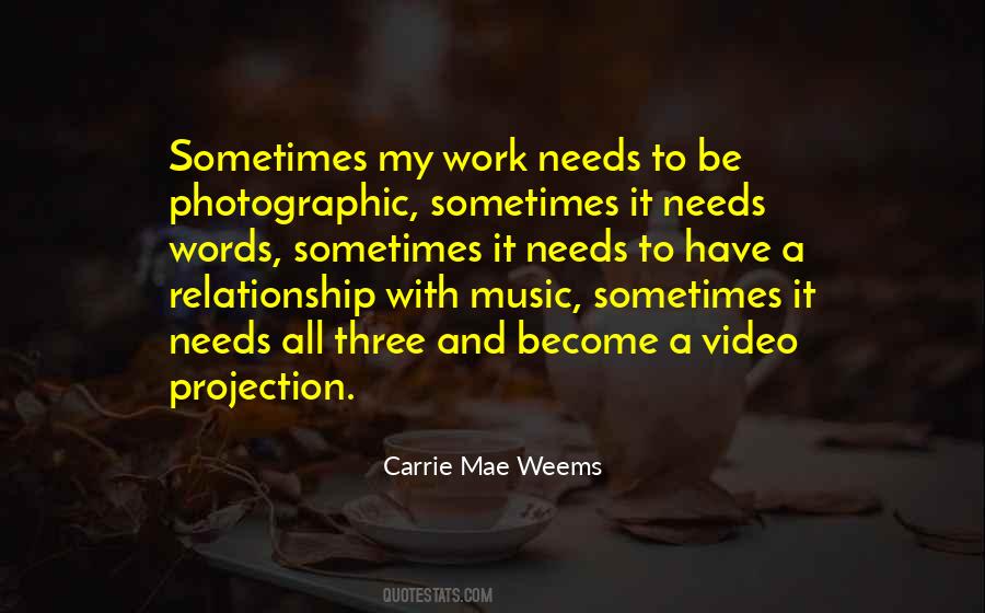 Music Video Quotes #691612