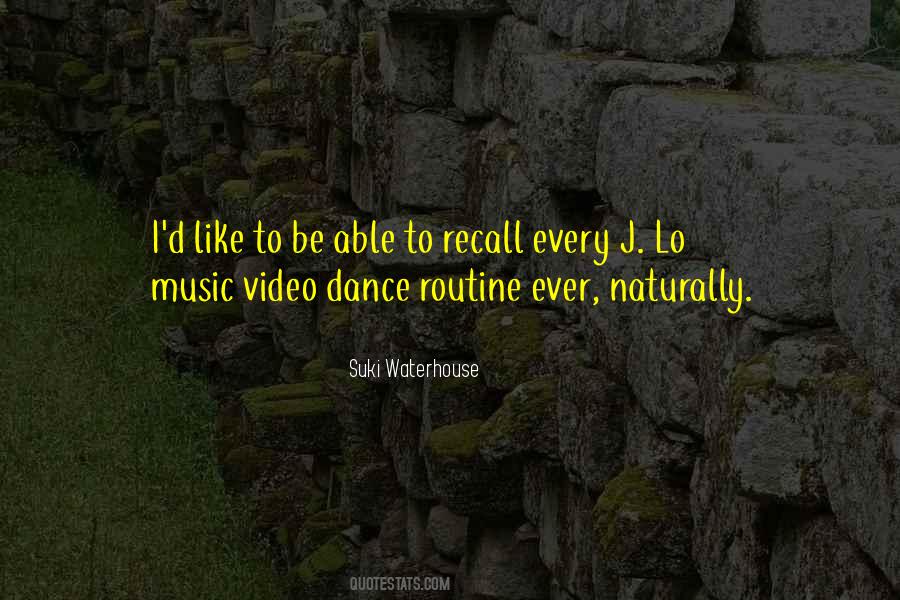 Music Video Quotes #986754