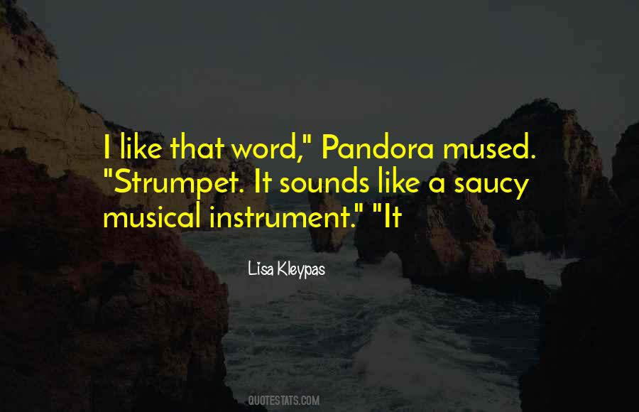 Musical Instrument Quotes #1869940