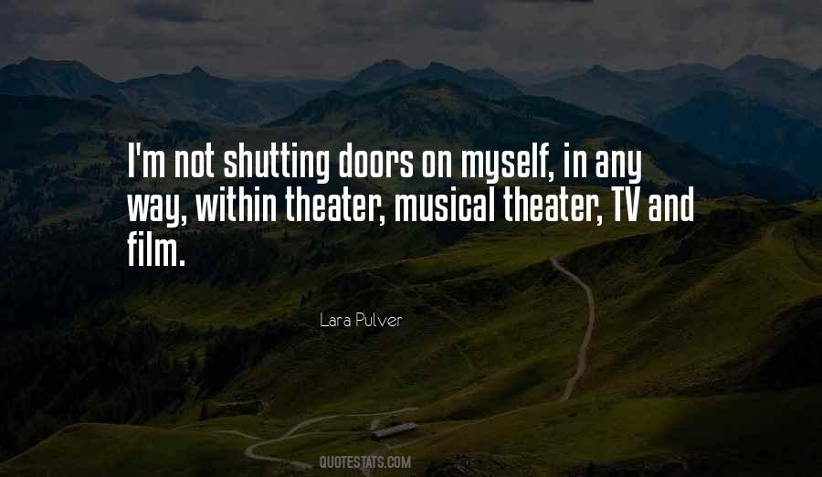 Musical Theater Quotes #18414