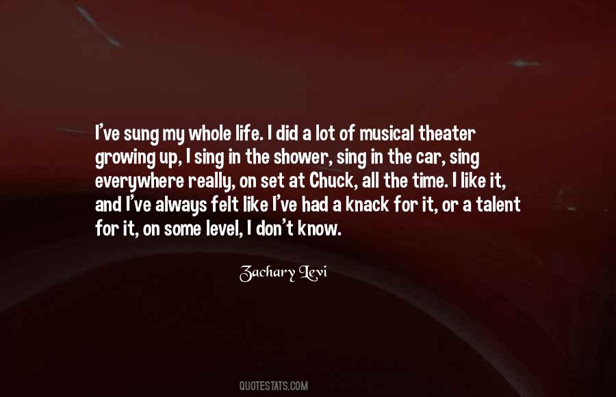 Musical Theater Quotes #455460