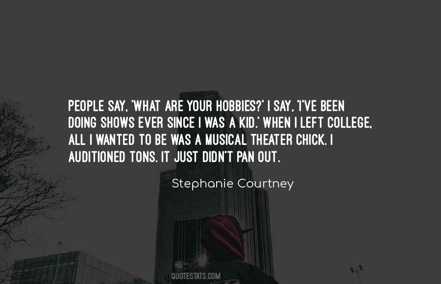 Musical Theater Quotes #51810
