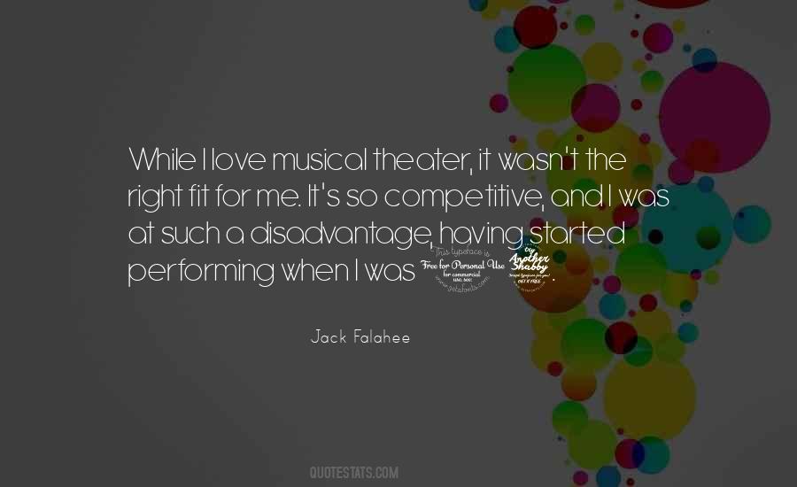 Musical Theater Quotes #530742