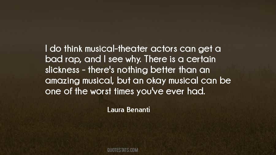 Musical Theater Quotes #562822