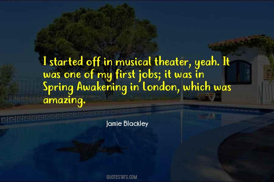 Musical Theater Quotes #75081