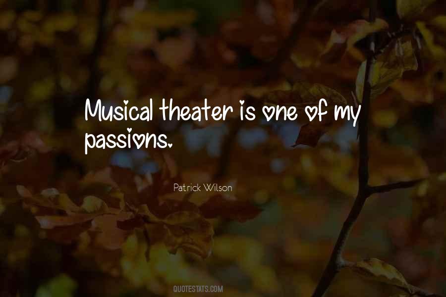 Musical Theater Quotes #816812