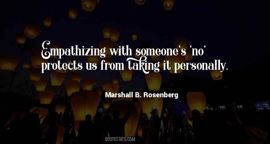 Quotes About Taking Things Personally #1415985
