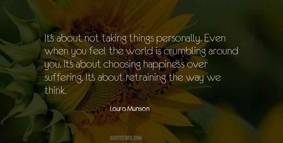 Quotes About Taking Things Personally #964093