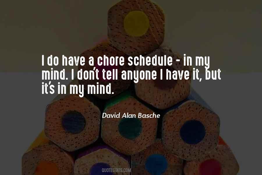 Quotes About Chore #528920