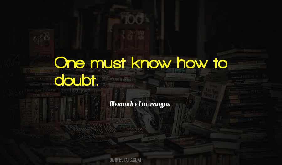 Must Know Quotes #897713