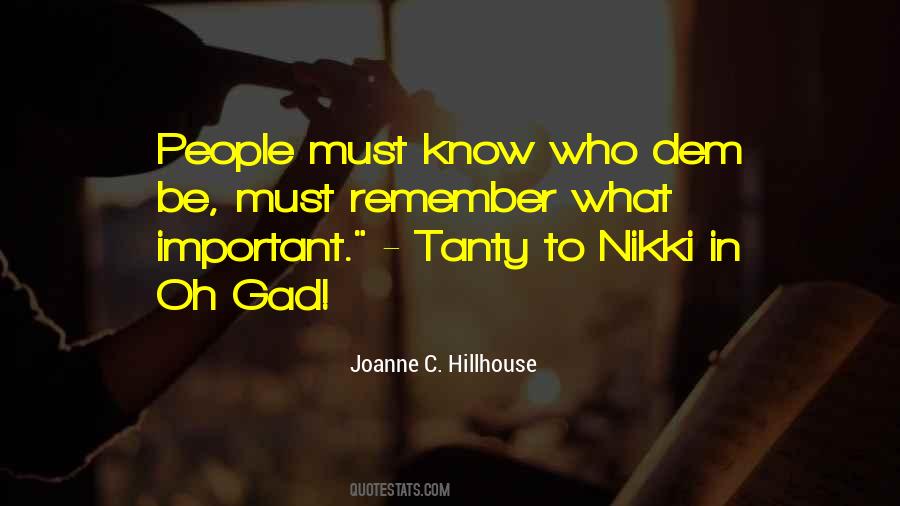 Must Remember Quotes #1648049