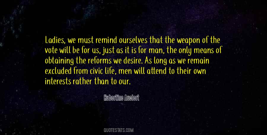 Must Vote Quotes #834527