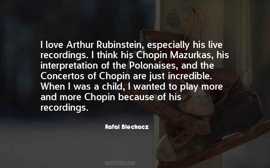 Quotes About Chopin Love #1074642