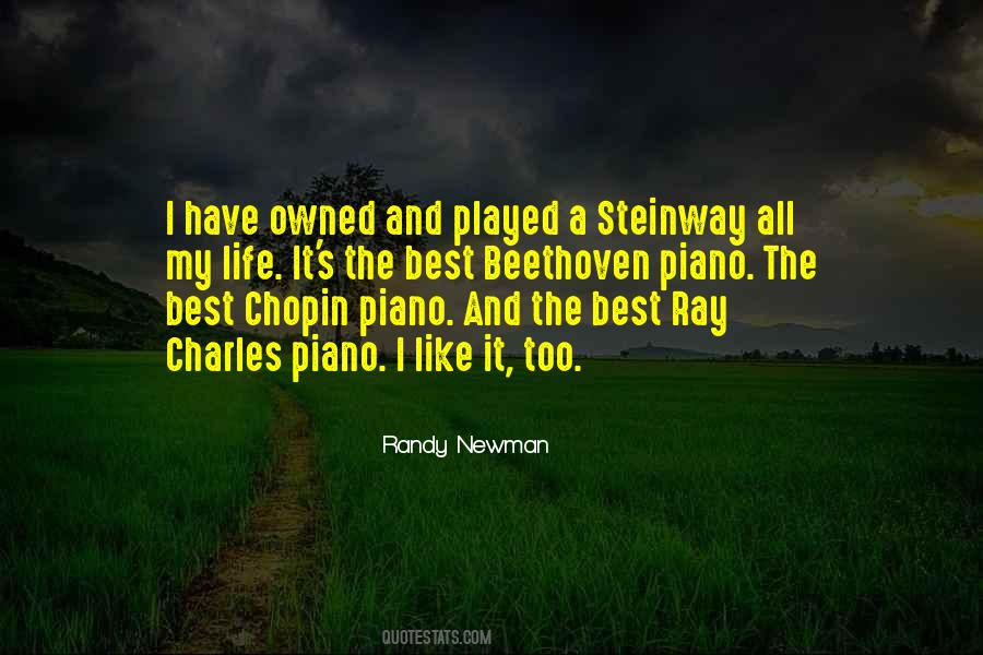 Quotes About Chopin Beethoven #588473