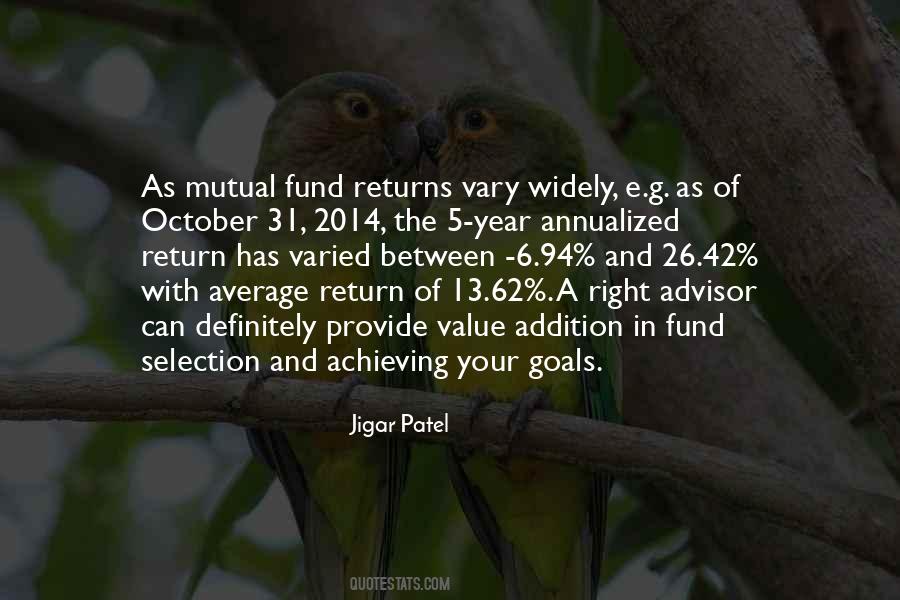 Mutual Fund Quotes #723669