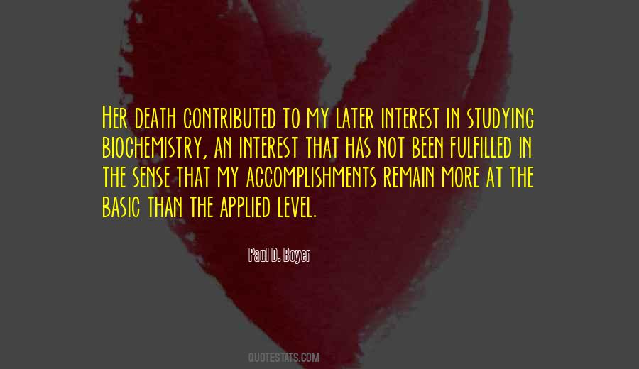 My Accomplishments Quotes #143978