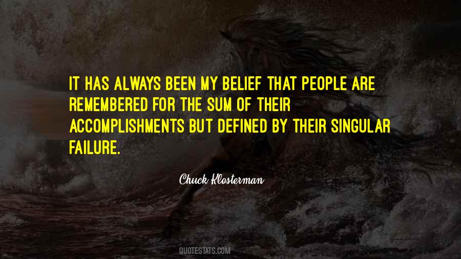 My Accomplishments Quotes #554894