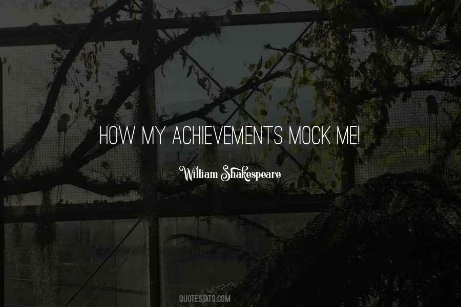 My Achievements Quotes #610540