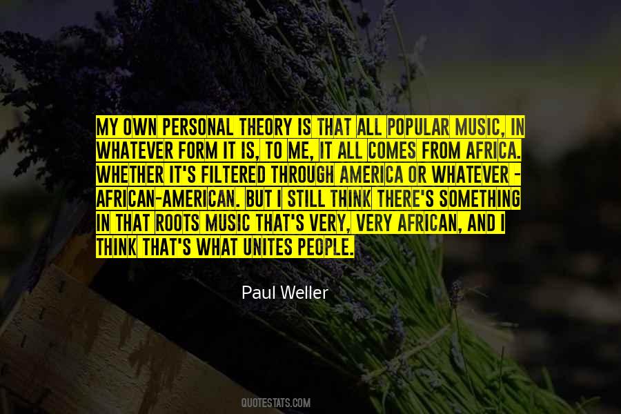 My African Roots Quotes #1477425