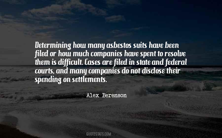 My Asbestos Quotes #756454
