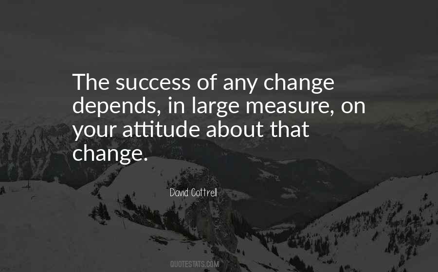 My Attitude Depends On U Quotes #32330