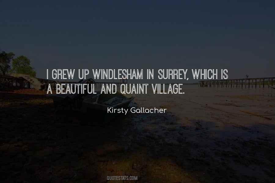 My Beautiful Village Quotes #744989