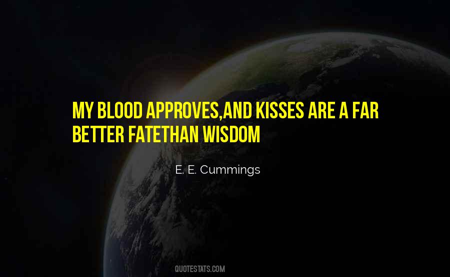My Blood Approves Quotes #798777