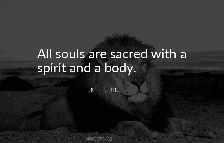 My Body Is Sacred Quotes #72595