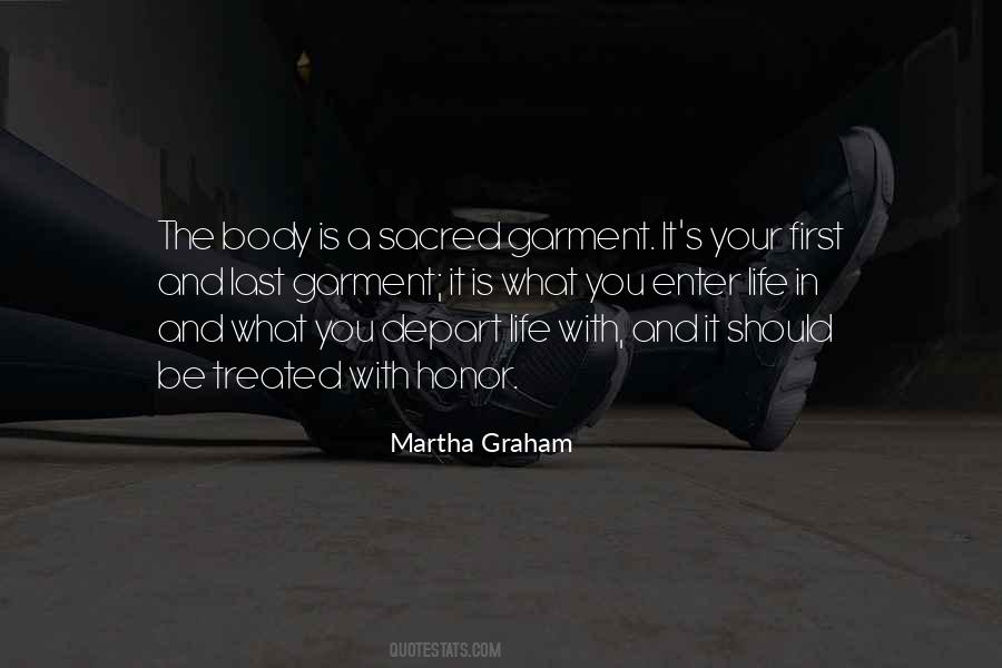 My Body Is Sacred Quotes #897917