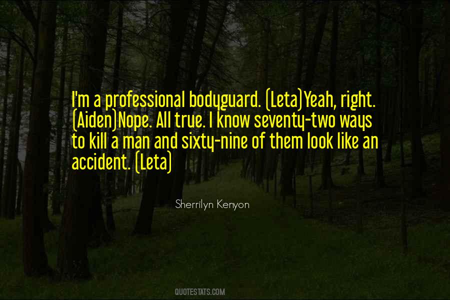 My Bodyguard Quotes #690815