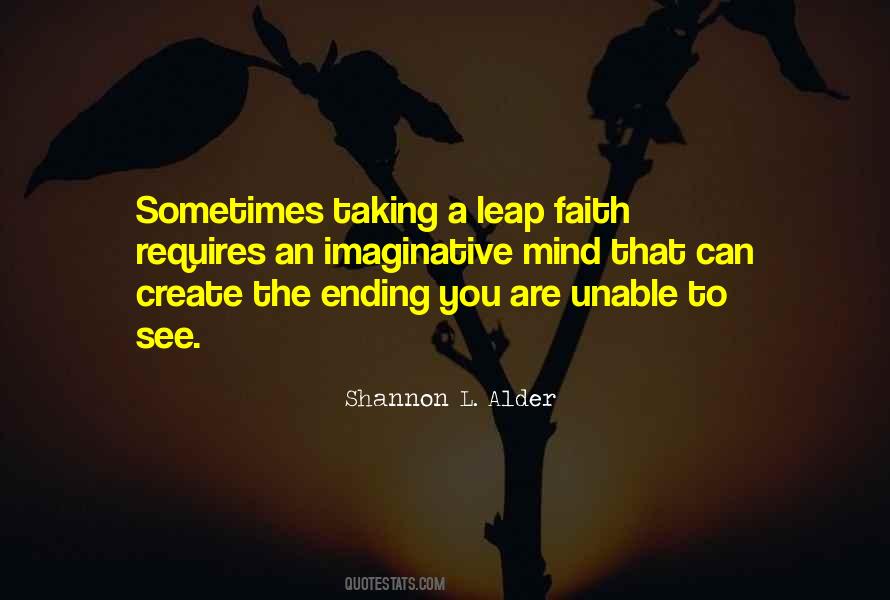 Quotes About Taking The Leap #272189