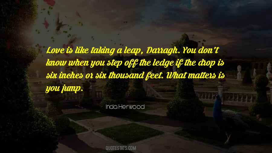 Quotes About Taking The Leap #949155