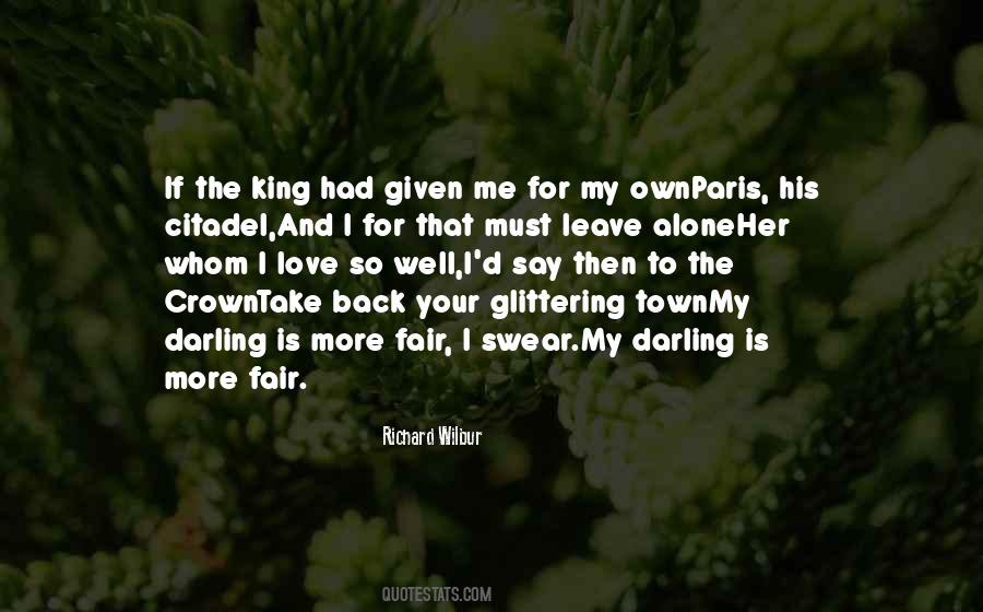 My Darling Love Quotes #1533118