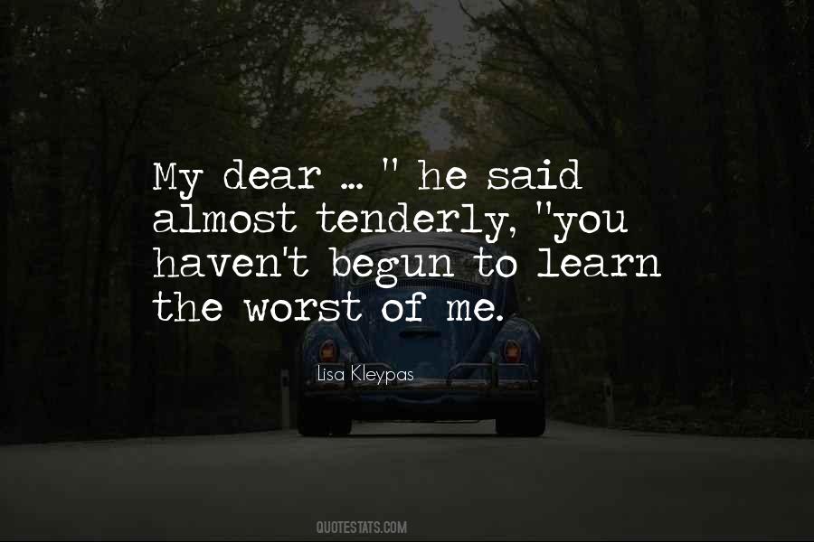 My Dear Quotes #1299313