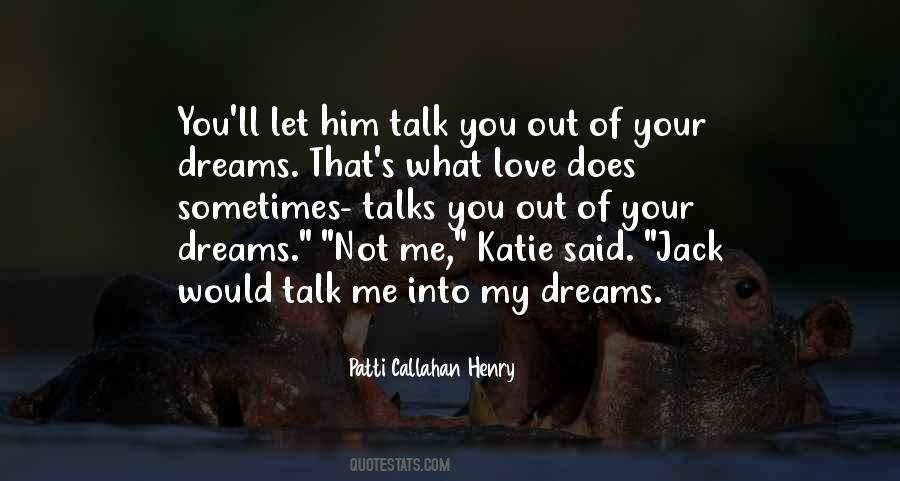 My Dreams Of You Quotes #560166