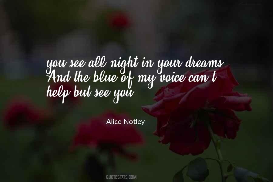 My Dreams Of You Quotes #584454