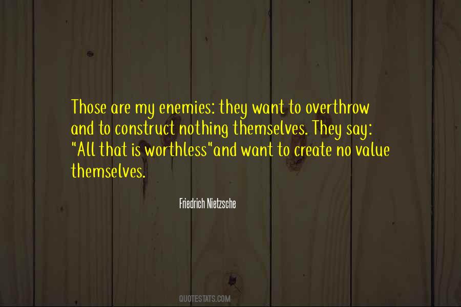 My Enemies Quotes #1030565