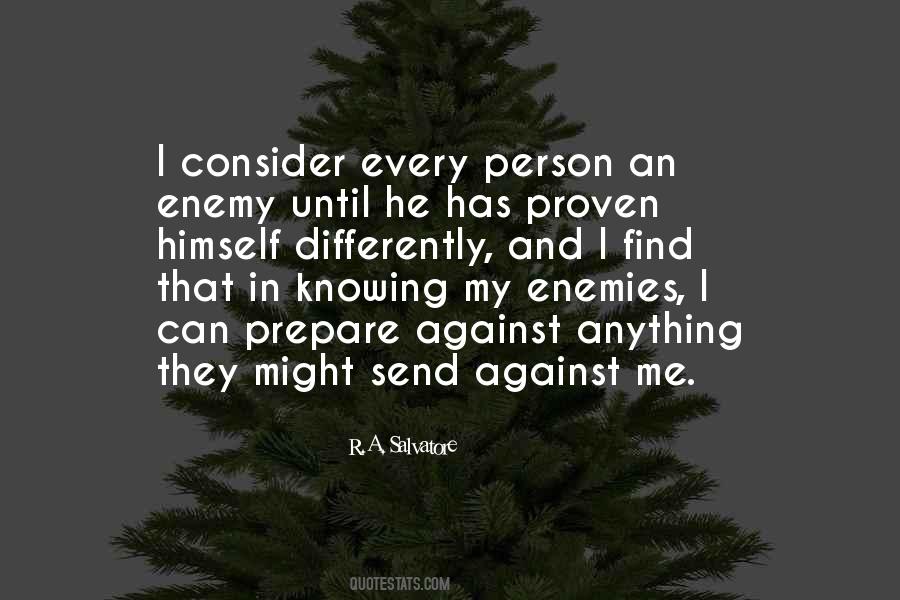 My Enemies Quotes #1120326