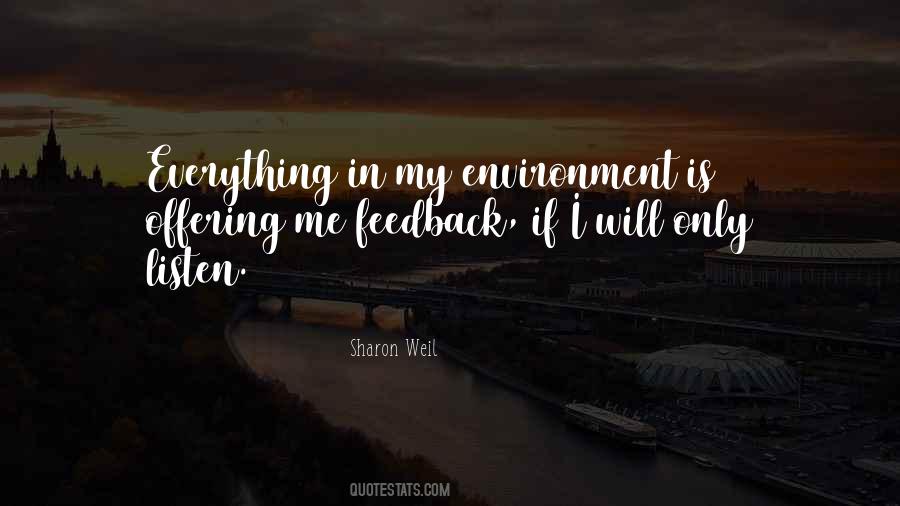 My Environment Quotes #1563089