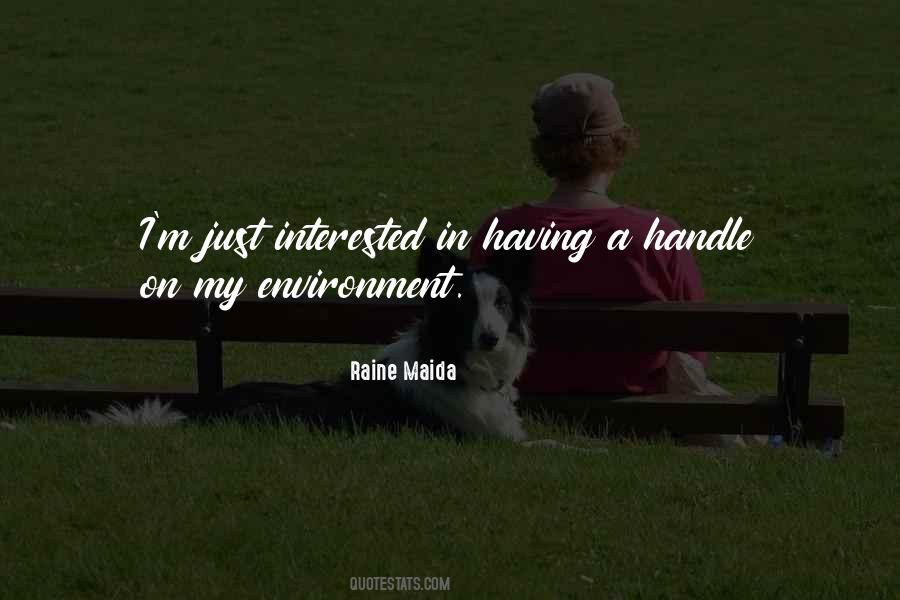 My Environment Quotes #555071