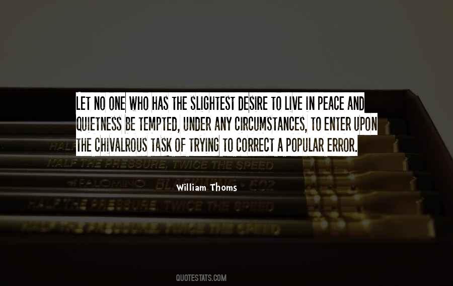 Quotes About Chivalrous #1263230