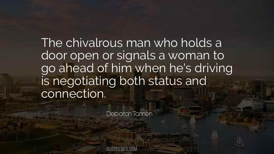 Quotes About Chivalrous #555614